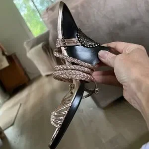 Jimmy★Choo(セールで嬉しい再入荷)上品なWedge/Amely80/Nappa Jimmy Choo(ジミーチュウ) ショートブーツ・ブーティ(レディース